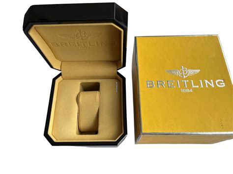 scatola breitling vintage|Breitling Scatola Box Originale Bakelite Vintage Orologio Uomo .